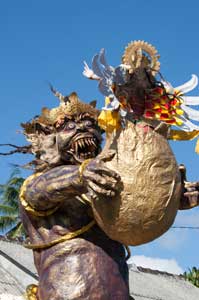 Ogoh Ogoh at Bali New Year Nyepi