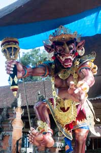 Ogoh Ogoh at Bali New Year Nyepi