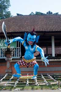 Ogoh Ogoh at Bali New Year Nyepi