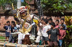 Ogoh Ogoh at Bali New Year Nyepi