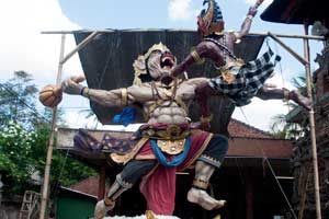 Ogoh Ogoh at Bali New Year Nyepi