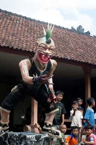 Ogoh Ogoh at Bali New Year Nyepi