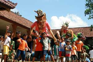 Ogoh Ogoh at Bali New Year Nyepi