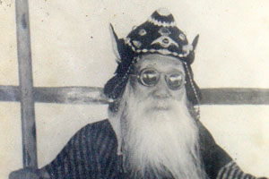 Bali Hindu priest in 1890