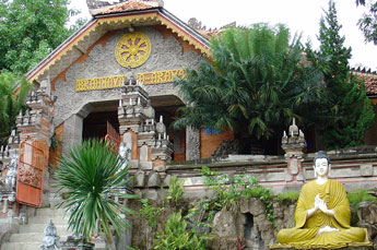 Buddha Vihara Ashram in North Bali
