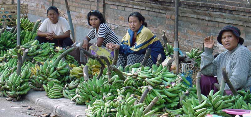 Bali Banana sellers
