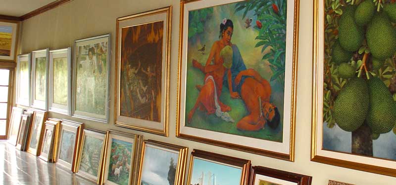 Bali Ubud painting gallery