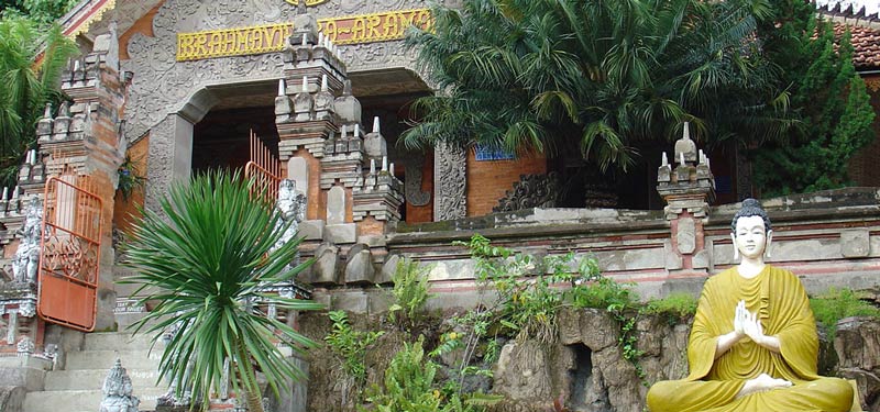 Bali Buddhist temple in Banyar North Bali