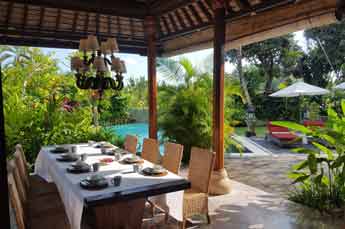 Villa Hibiscus - Dining terrace 