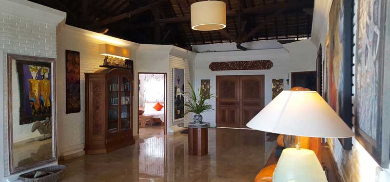 Villa Hibiskus hall