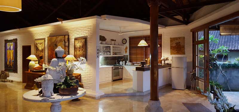 Villa Hibiskus kitchen