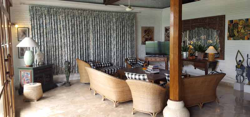 Villa Hibiskus living room